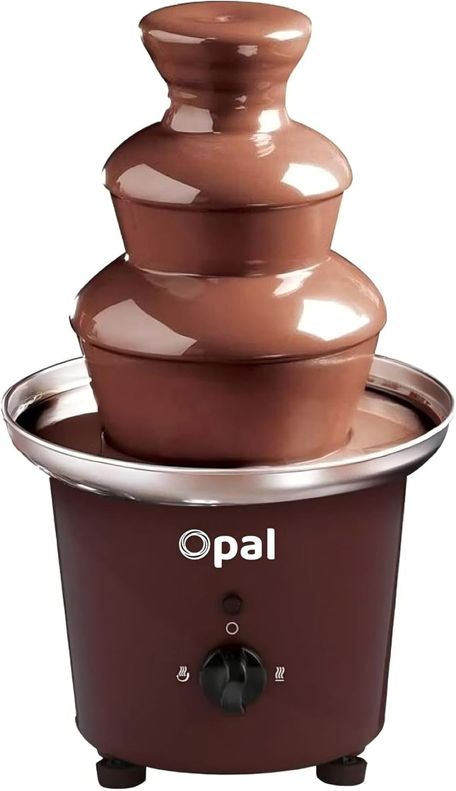 Opal OCF11 900ml Extra Large 3-Tier Stainless Steel Chocolate Fountain