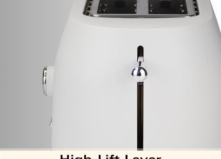 Hamilton Beach Ella 2 Slice Toaster 800W Wide Slots, HBT1322MW – Matte White