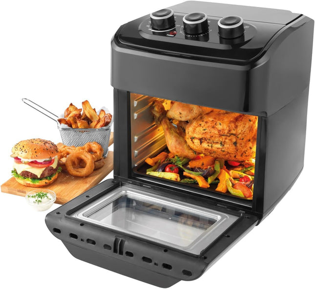 Salter EK5603 XL Air Fryer Oven – 12L Air Fry, Roast & Rotisserie, 1800W