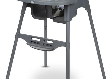 Bebeconfort Meely 2-in-1 Baby High Chair Dark Grey Feeding Chair, 6 Months – 3 Years