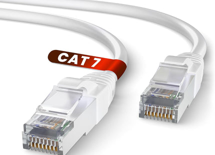 Cat 7 Ethernet Cable 10m – High Speed RJ45 LAN Cable White