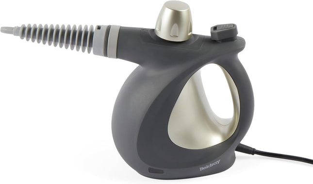 Beldray BEL0701TT 10-in-1 Handheld Steam Cleaner 1000W Multi Surface Cleaner Grey