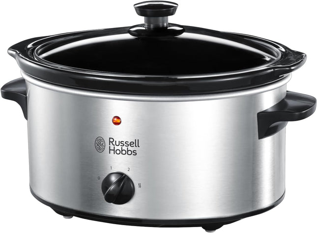 Russell Hobbs 3.5L Stainless Steel Slow Cooker 160W Silver – 23200