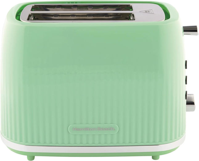 Hamilton Beach Miami 2 Slice Toaster 800W, Wide Slots, HB1420M – Mojito Mint