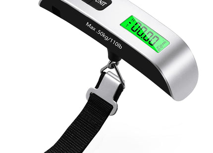 Blendura Digital Luggage Scale 50kg / 110lb – Portable Weigher with Temperature Sensor