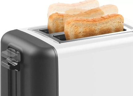 Bosch DesignLine TAT3P421GB 2-Slice Stainless Steel Toaster White 970W