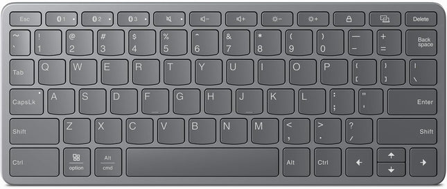 Lenovo Multi-Device Wireless Keyboard – Bluetooth & USB-C Connectivity