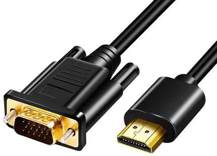 Herfair 1M HDMI to VGA Cable 1080P 60Hz Active Converter HFR112