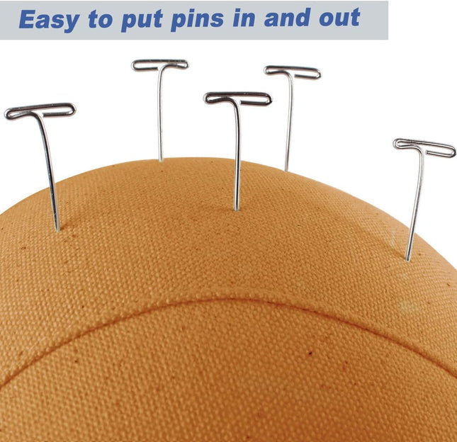 22 Inch Canvas Wig Head with Clamp Stand & Styling Accessories