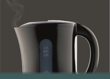 Hamilton Beach Essentials 1.7L Electric Kettle, Auto Shut Off, HB1107B – Black