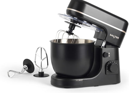 Salter Alchemy Stand Mixer – 5L 1300W Electric Mixer, Black