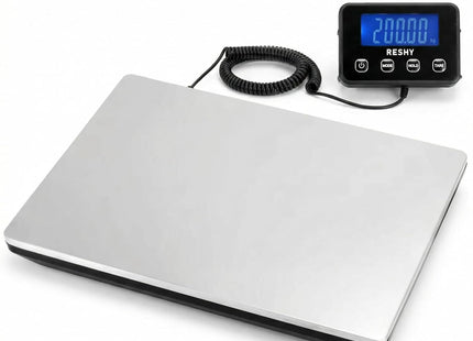 QWORK 200kg Digital Postage Scale – Heavy Duty Scale with LCD Display