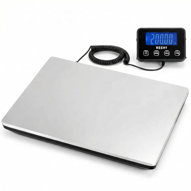 QWORK 200kg Digital Postage Scale – Heavy Duty Scale with LCD Display