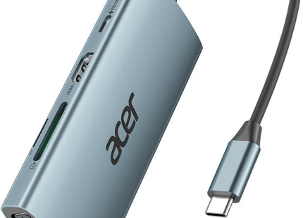 Acer 9-in-1 USB C Hub with 4K HDMI, Ethernet & 100W PD Charging