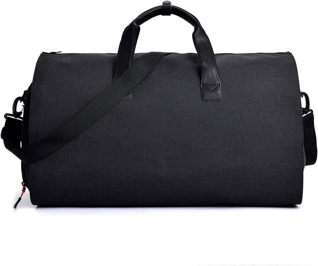 YMTECH Convertible Carry-On Garment Duffel Travel Bag  – Black
