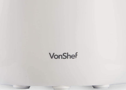 VonShef Yoghurt Maker Machine 1.8L – Natural & Greek Yogurt with Strainer