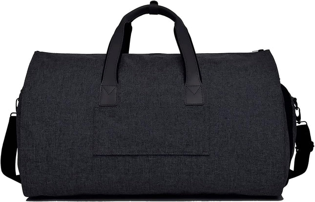 YMTECH Convertible Carry-On Garment Duffel Travel Bag  – Black