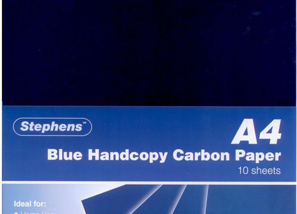 Stephens Blue Handcopy Carbon Paper A4 – 10 Sheet Pack