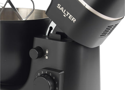 Salter Alchemy Stand Mixer – 5L 1300W Electric Mixer, Black