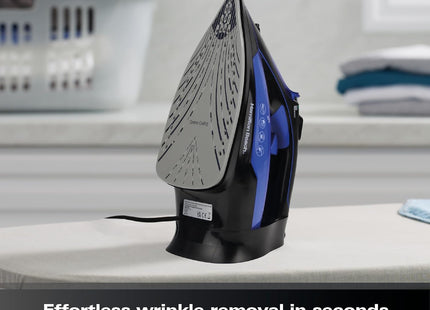 Hamilton Beach SteamMax Pro 3000W Steam Iron, HB608BB – Black & Blue
