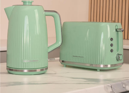 Hamilton Beach Miami 2 Slice Toaster 800W, Wide Slots, HB1420M – Mojito Mint