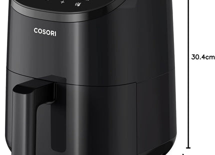 COSORI 2L Compact Smart Air Fryer 900W – Digital Touch Control, Matt Black