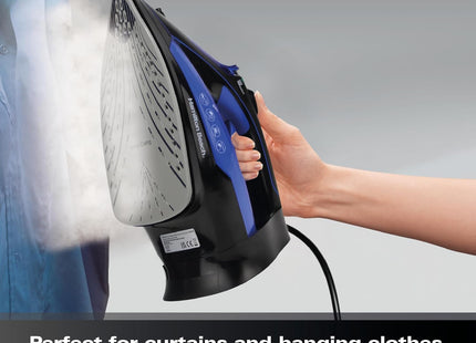 Hamilton Beach SteamMax Pro 3000W Steam Iron, HB608BB – Black & Blue