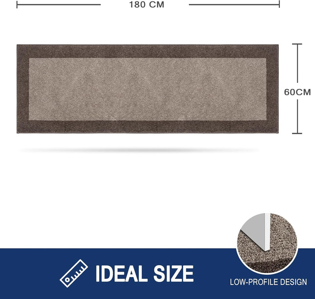 FCSDETAIL Dirt Trapper Indoor Runner Door Mat 60 x 180cm – Machine Washable