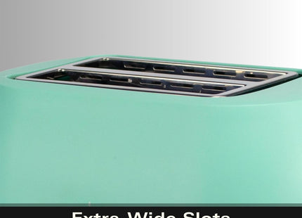 Hamilton Beach Ella 2 Slice Toaster 800W, Wide Slots, HBT1322MM – Matte Mint