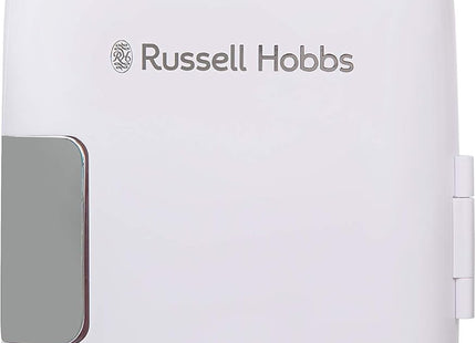 Russell Hobbs 4L Mini Cooler & Warmer 6 Can Portable Fridge White – RH4CLR1001
