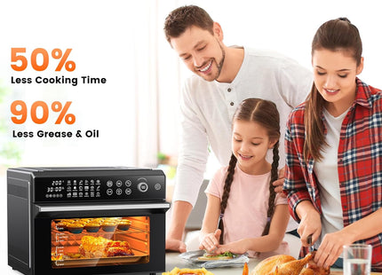 Cookwise 30L Air Fryer Oven – 18-in-1 Digital Air Fryer with Dual Cook Function