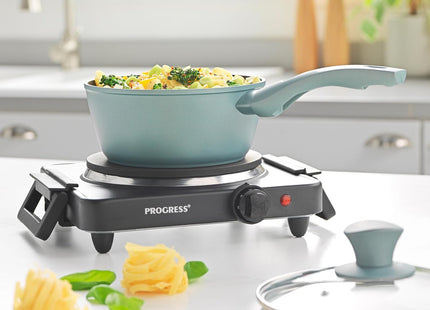 Progress Single Electric Hot Plate – Portable Tabletop Cooker, 1500W - Used
