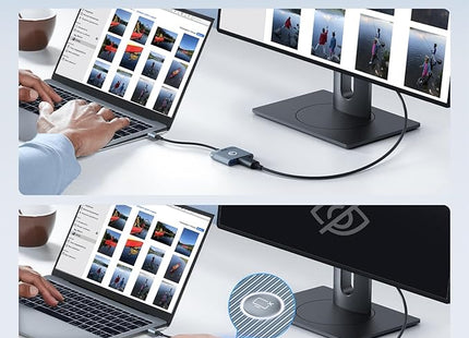 Acer USB C to HDMI Adapter 4K@60Hz with 100W PD Charging & USB 3.0