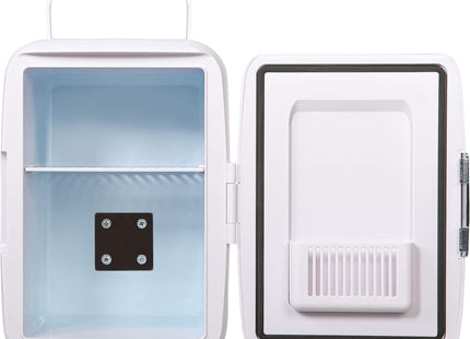 Russell Hobbs 4L Mini Cooler & Warmer 6 Can Portable Fridge White – RH4CLR1001