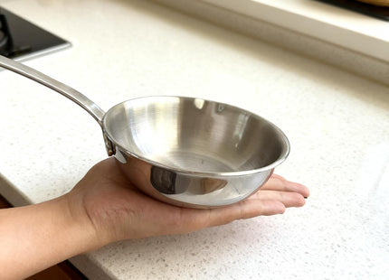 IMEEA Mini Egg Pan 12cm – Stainless Steel Butter and Mini Egg Pan 250ml