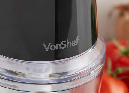 VonShef Mini Chopper 500ml – 400W Food Processor & Vegetable Cutter - Used