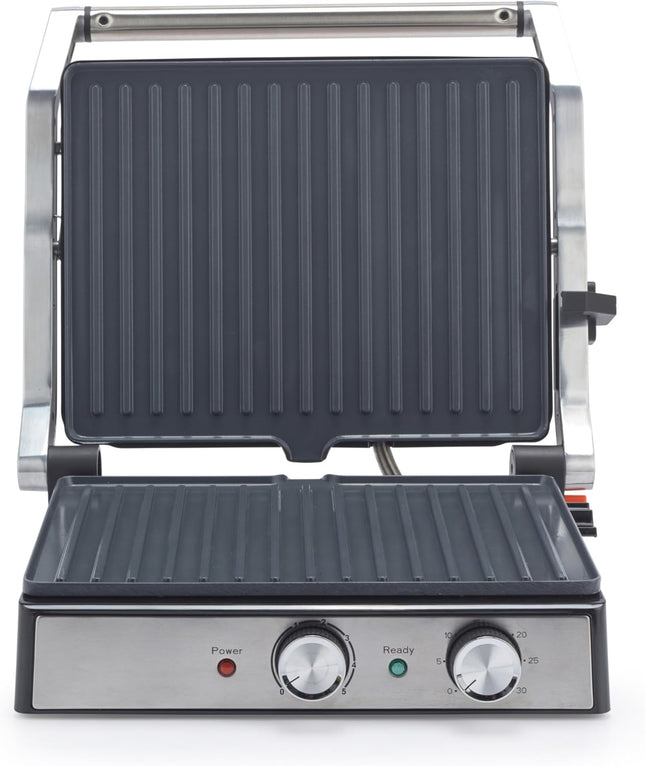 Salter Large Electric Health Grill – 2000W Ceramic Sandwich Toaster & Panini Press