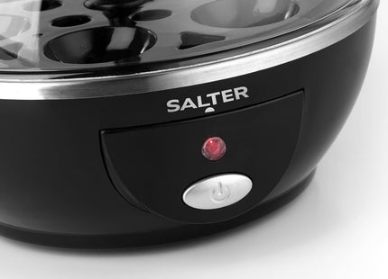 Salter Electric Egg Cooker – 6 Egg Boiler with Poaching Trays, 430W