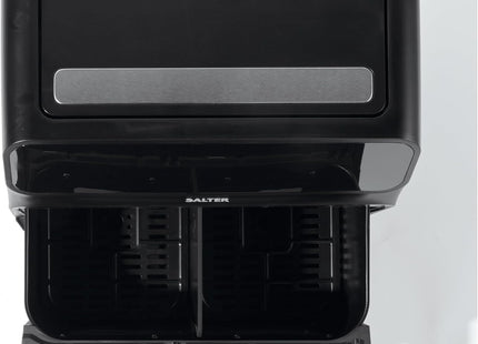 Salter Fuzion Dual Air Fryer – 8L XL Capacity with Removable Divider, 1700W