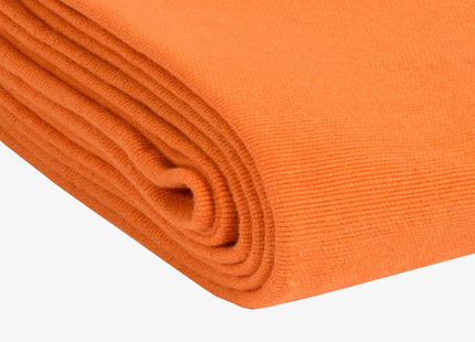 Yoga Studio Organic Cotton Yoga Blanket – Saffron Handwoven Meditation & Support Blanket