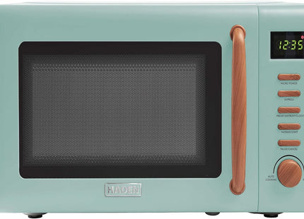 Haden Dorchester 20L Digital Microwave 800W 5 Power Levels – Sage Green