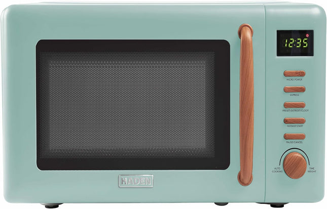 Haden Dorchester 20L Digital Microwave 800W 5 Power Levels – Sage Green