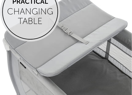 Hauck Sleep N Play Center Travel Cot Set 120 x 60cm – with Changing Mat, Stars
