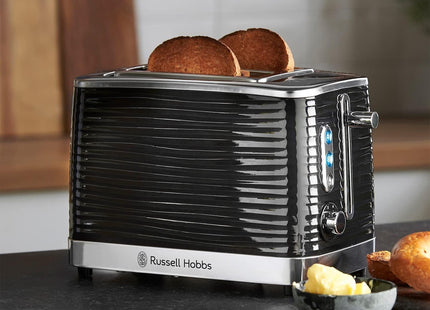Russell Hobbs Inspire 2 Slice Toaster 1050W Black – 24371