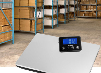 QWORK 200kg Digital Postage Scale – Heavy Duty Scale with LCD Display
