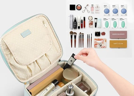 VLANDO Large Travel Cosmetic & Toiletry Organiser Bag – Purple