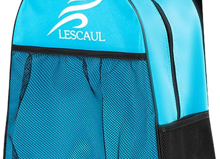 PORUPAEL Roller Skate Backpack – Ice Skate & Ski Boot Storage Bag with Adjustable Straps