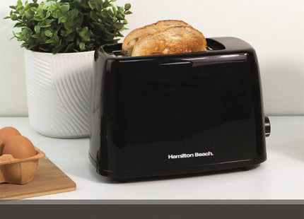 Hamilton Beach Essentials 2 Slice Toaster Wide Slots 650W, HB1116B – Black