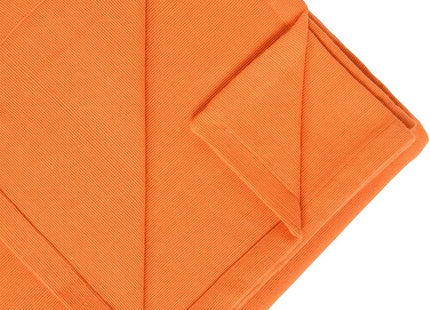 Yoga Studio Organic Cotton Yoga Blanket – Saffron Handwoven Meditation & Support Blanket
