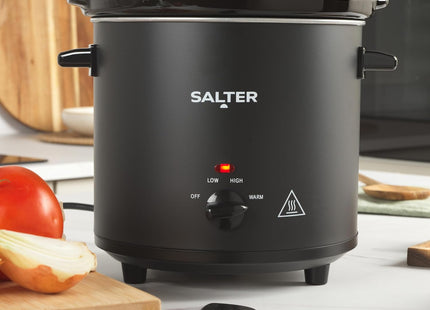 Salter 3.5L Chalkboard Slow Cooker – 3 Heat Settings, Family Size